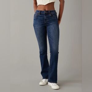 AE Next Level High-Waisted Skinny Kick Jean 8 SHORT